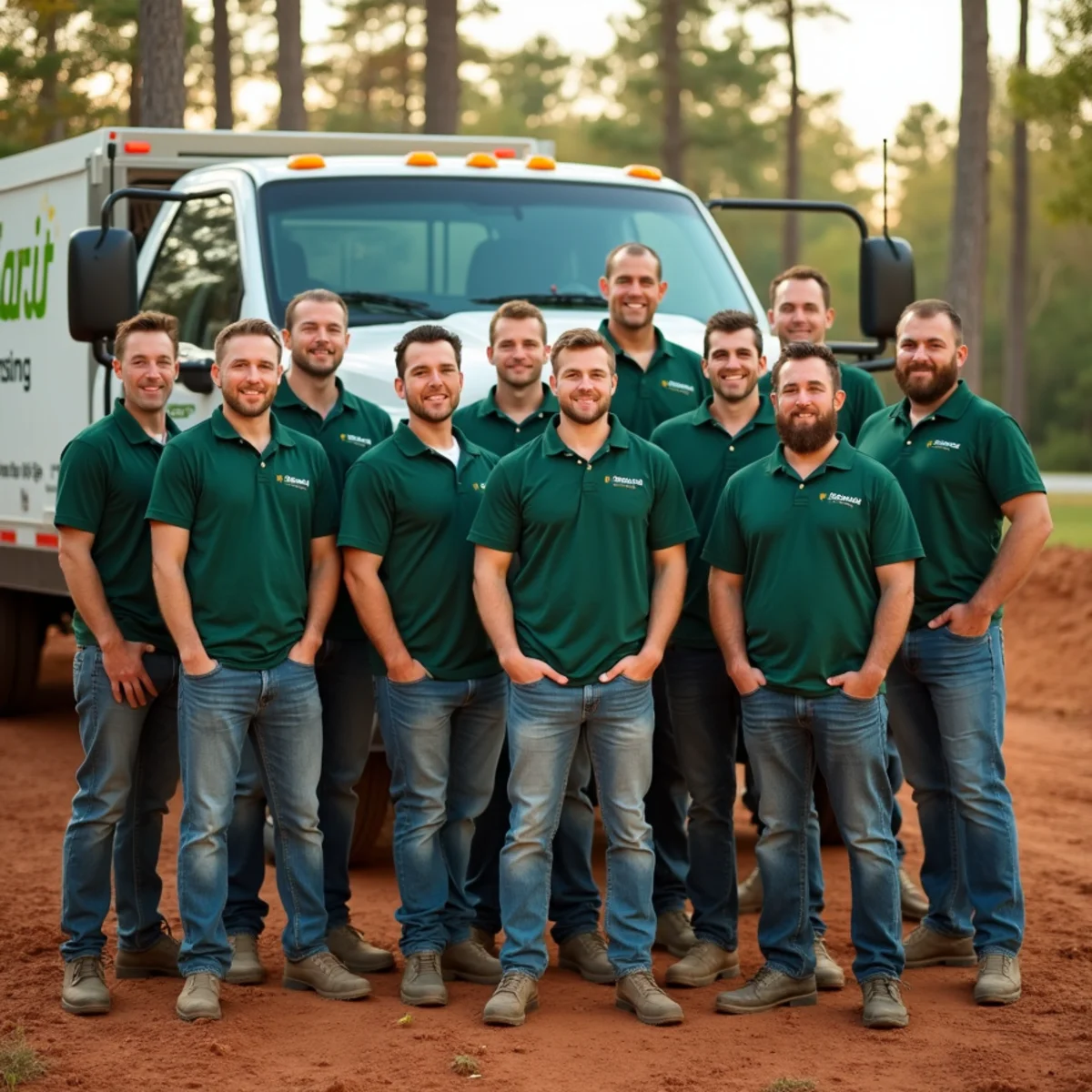 The Truvian Lawn Care team in Deatsville, Alabama