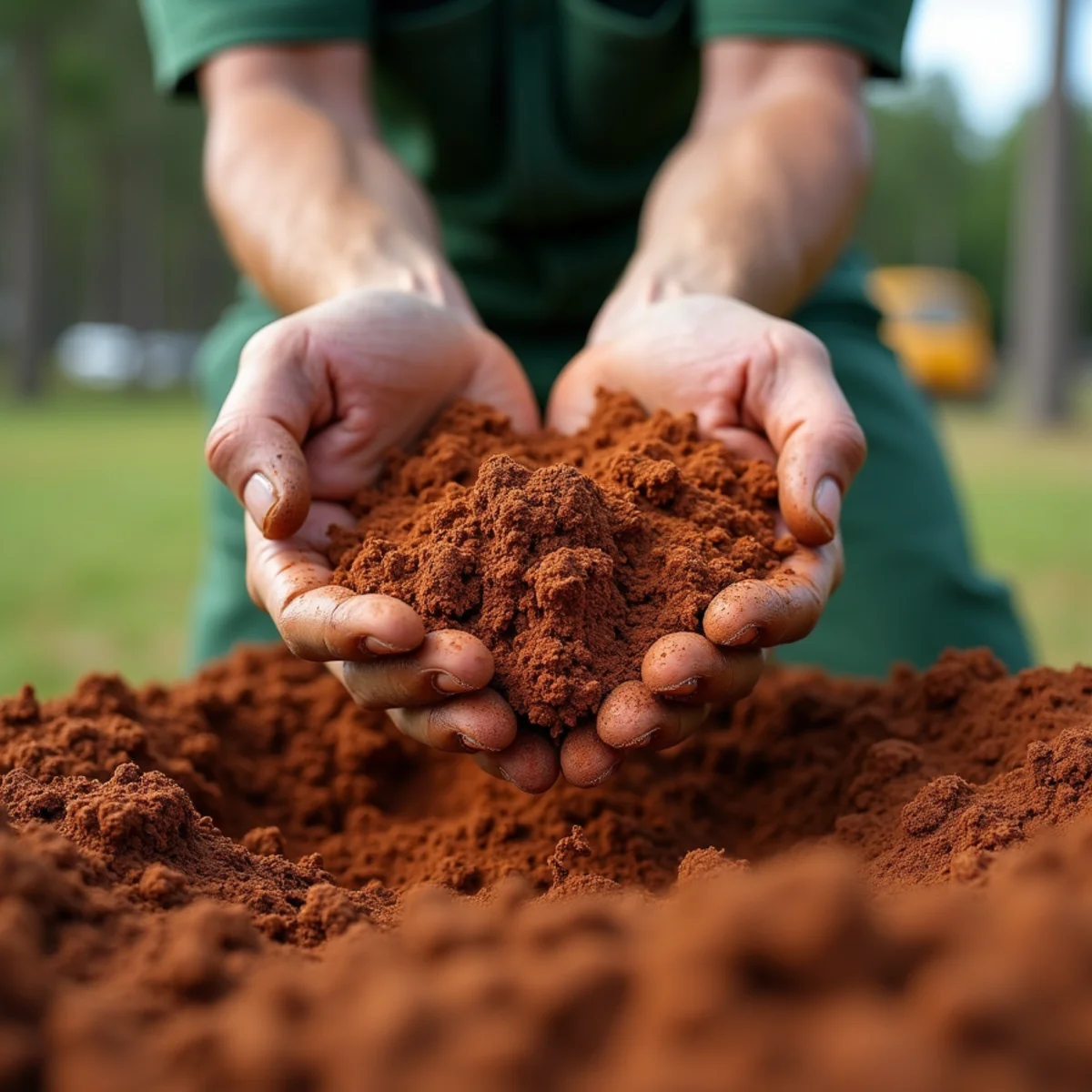 A cross section showing red clay, river alluvium, and sandy loam soil layers in Elmore County, Alabama
