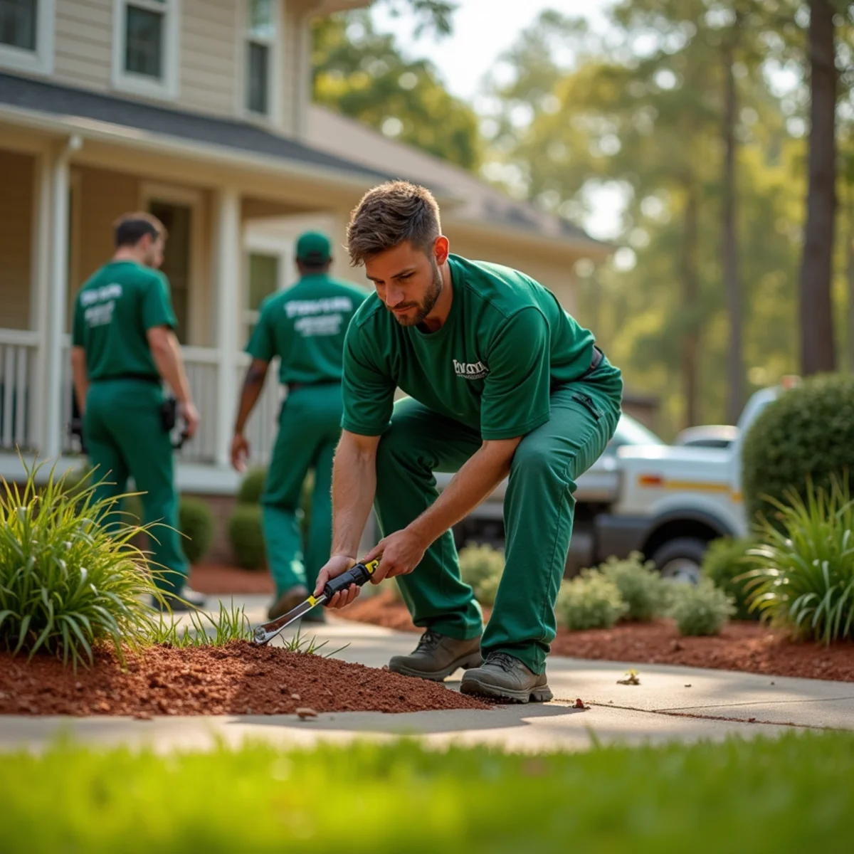 Landscaping services in Auburn, AL by Truvian Lawn Care