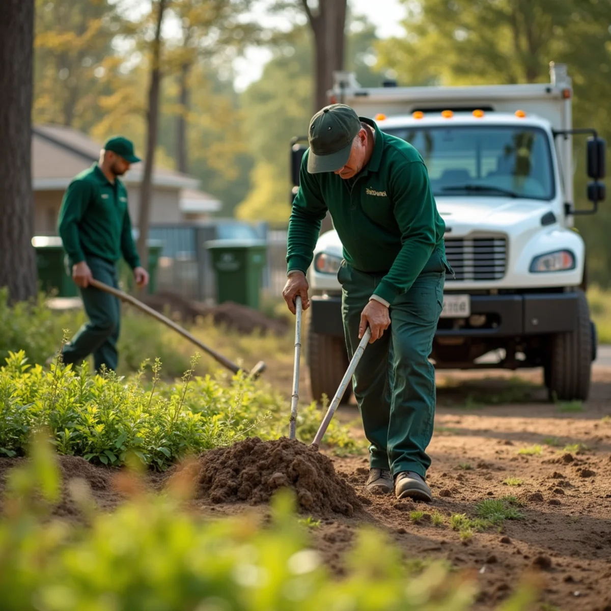 Landscaping services in Calera, AL by Truvian Lawn Care