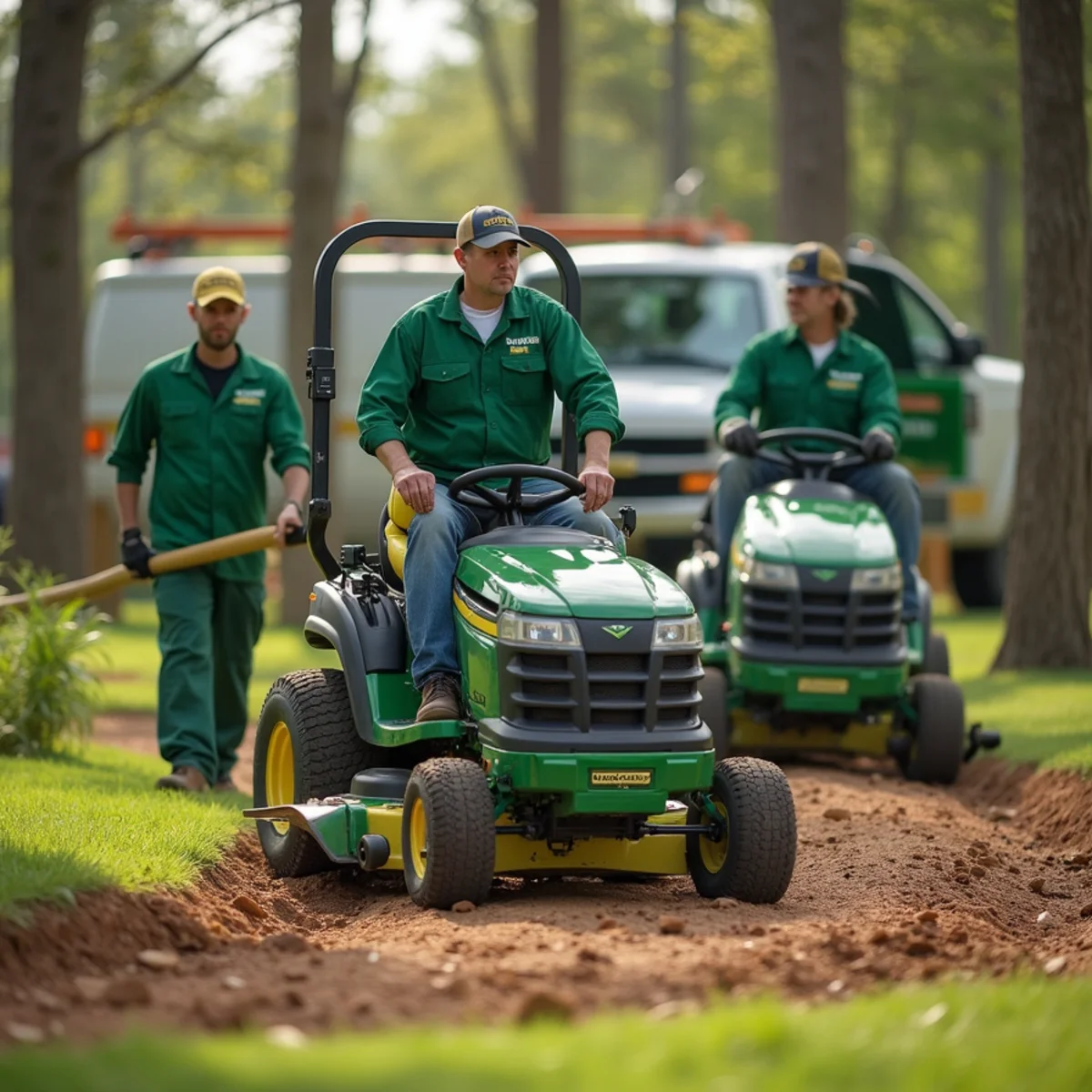 Landscaping services in Clanton, AL by Truvian Lawn Care