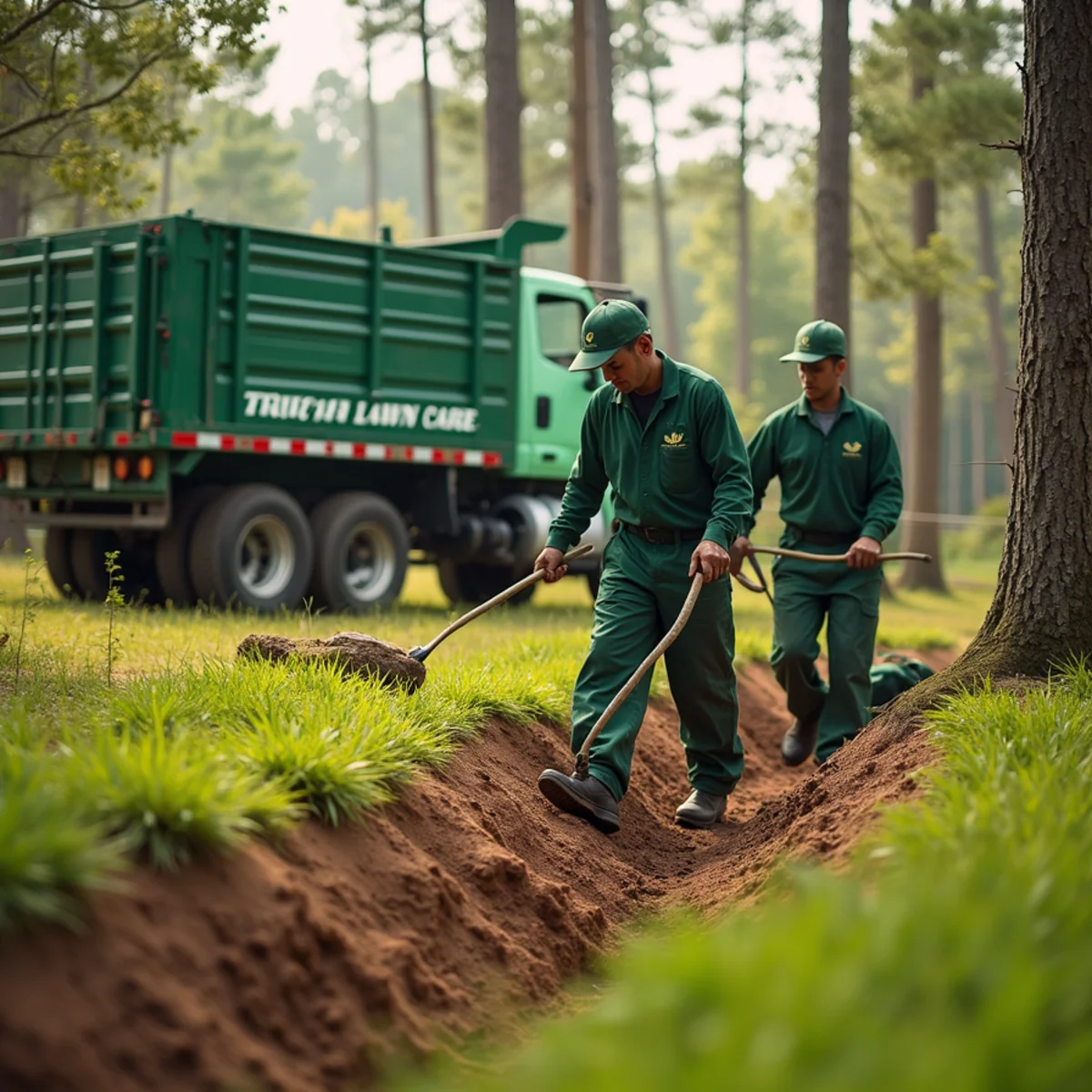 Landscaping services in Coosada, AL by Truvian Lawn Care