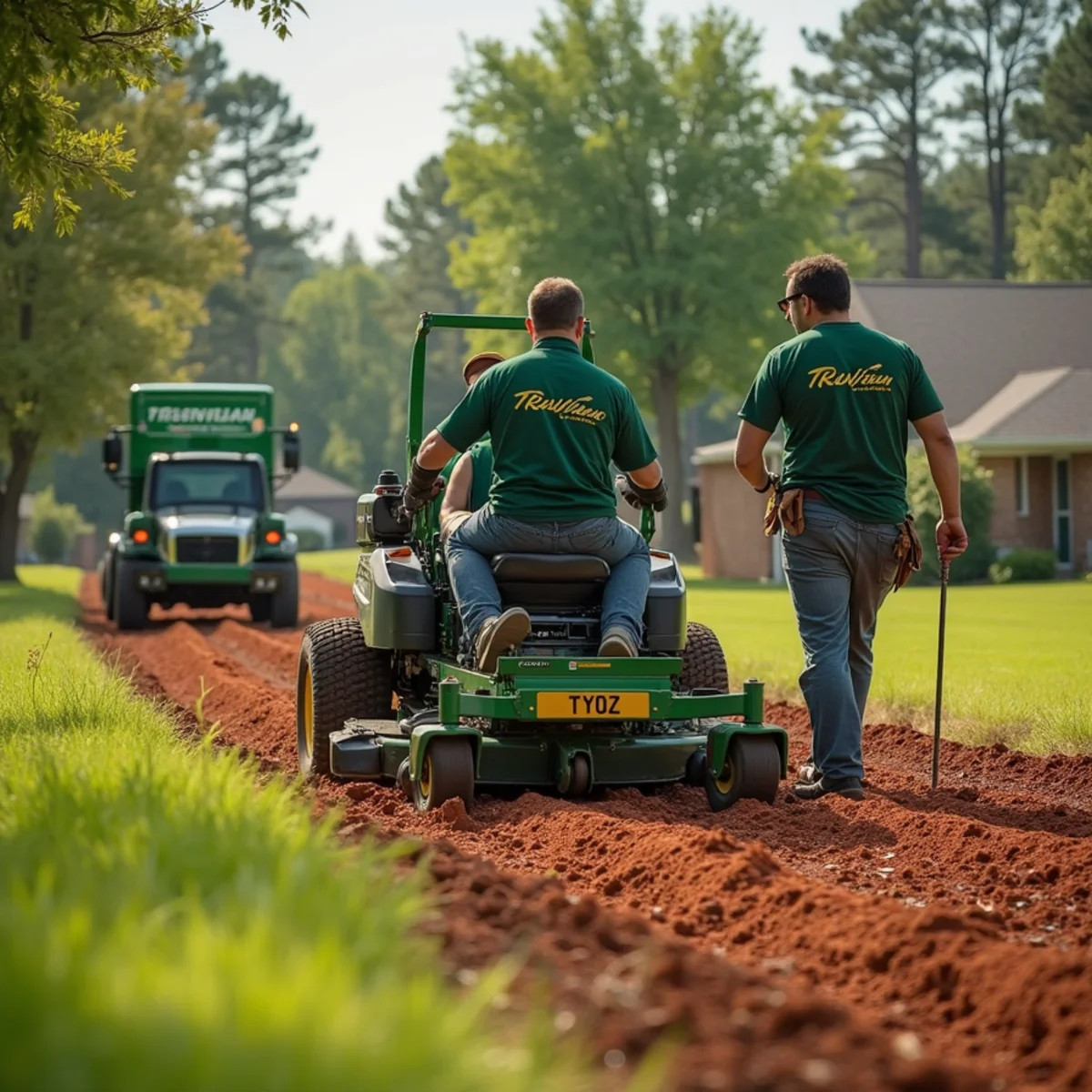 Landscaping services in Elmore, AL by Truvian Lawn Care