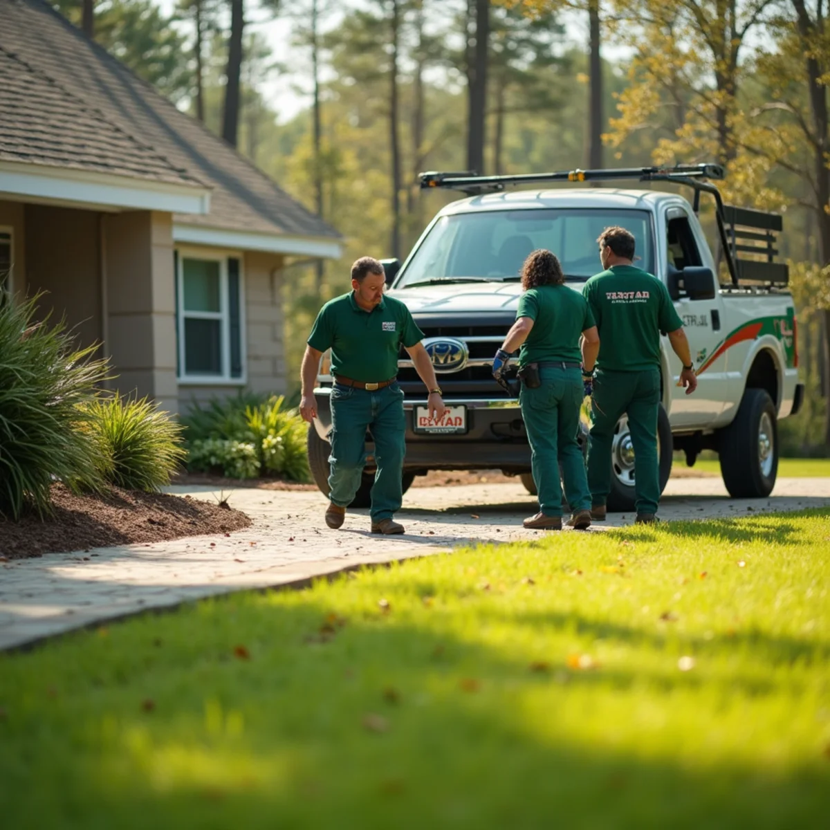 Landscaping services in Gulf Shores, AL by Truvian Lawn Care