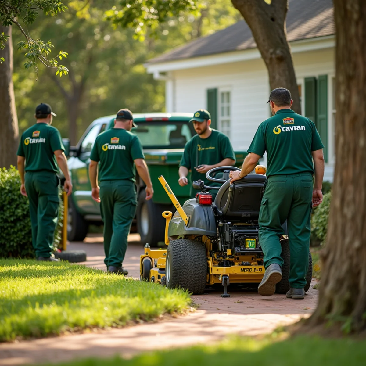 Landscaping services in Tuskegee, AL by Truvian Lawn Care